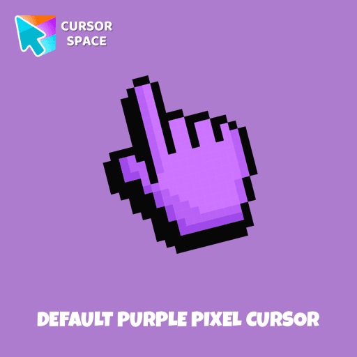 Default Purple Pixel cursor pointer cursor